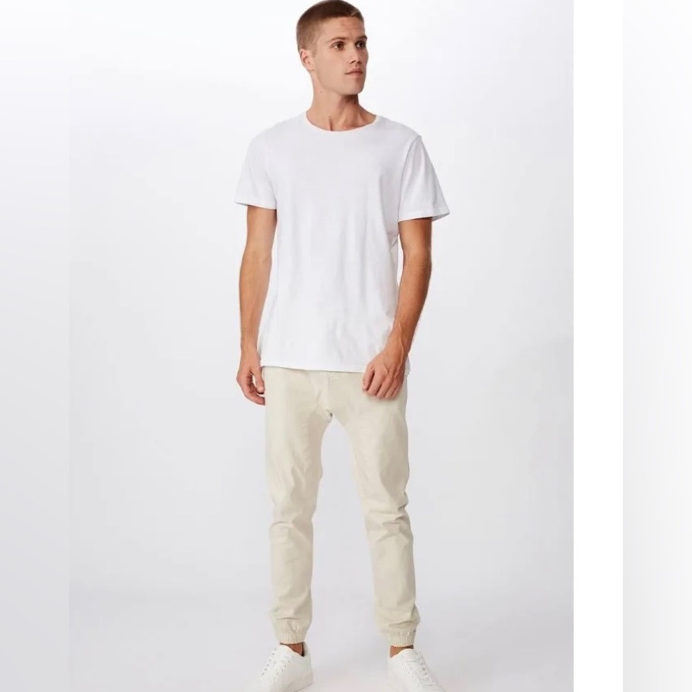 Cotton on garment PJ DRAKE BONE COLOR